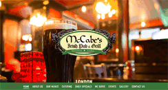 Desktop Screenshot of mccabeslondon.com
